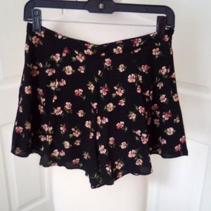 Black and pink dressy scort.